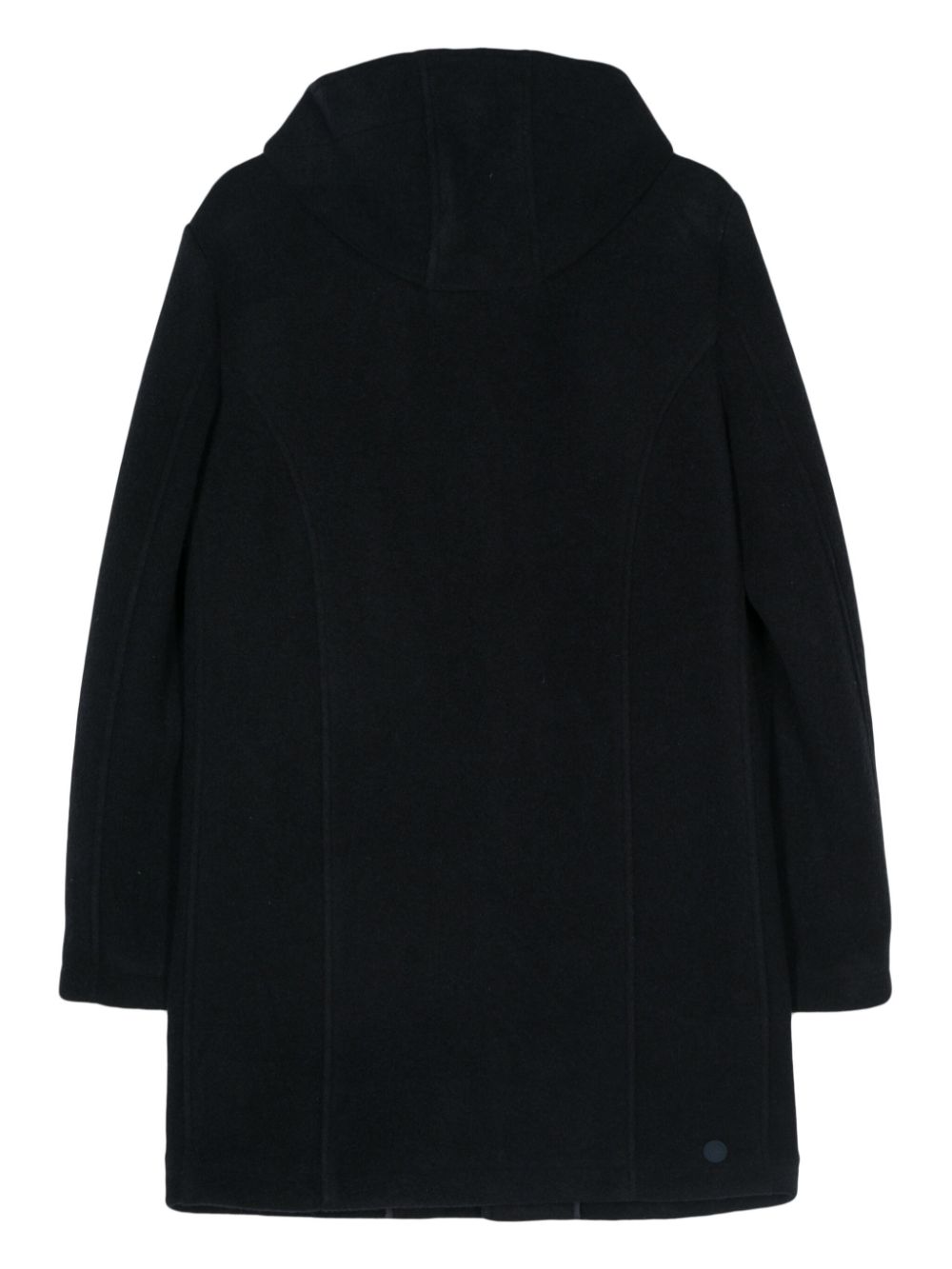 hooded coat