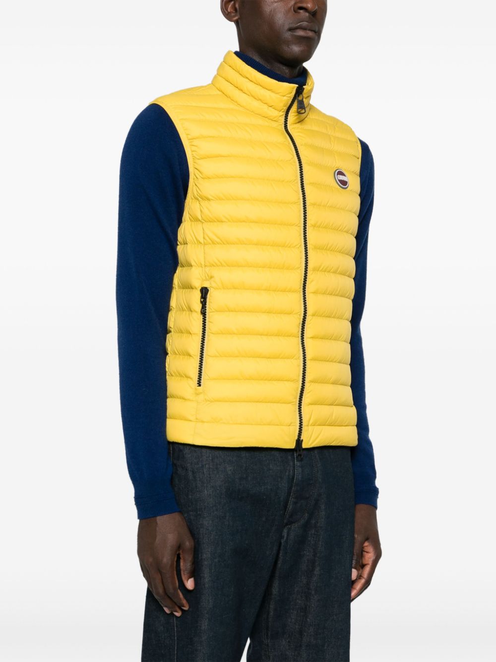 quilted gilet