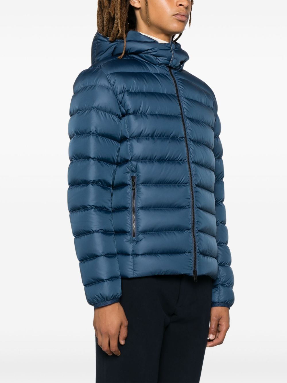detachable-hood puffer jacket
