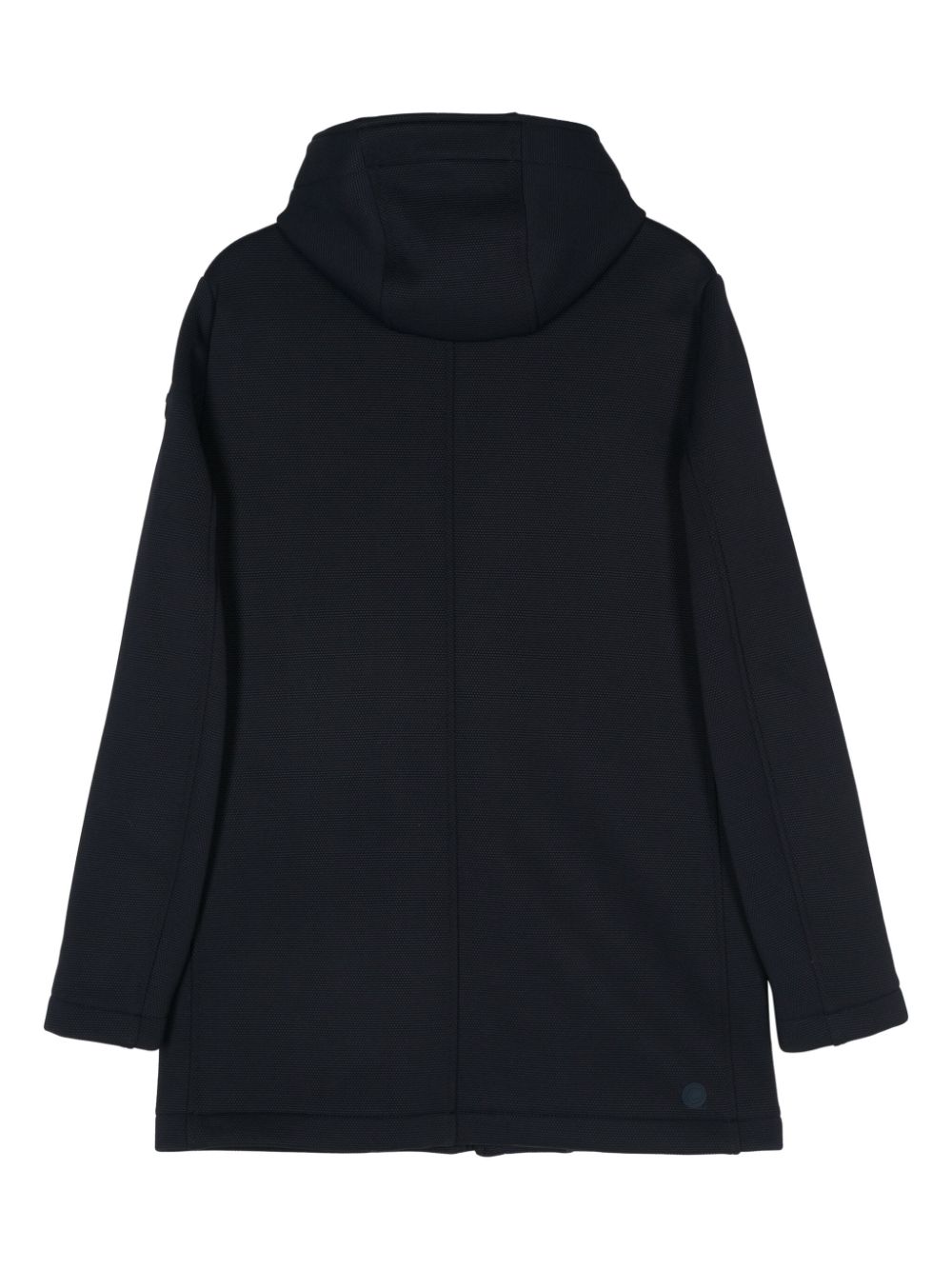 honeycomb-effect coat