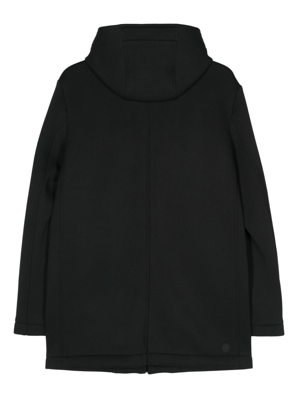 honeycomb-effect coat