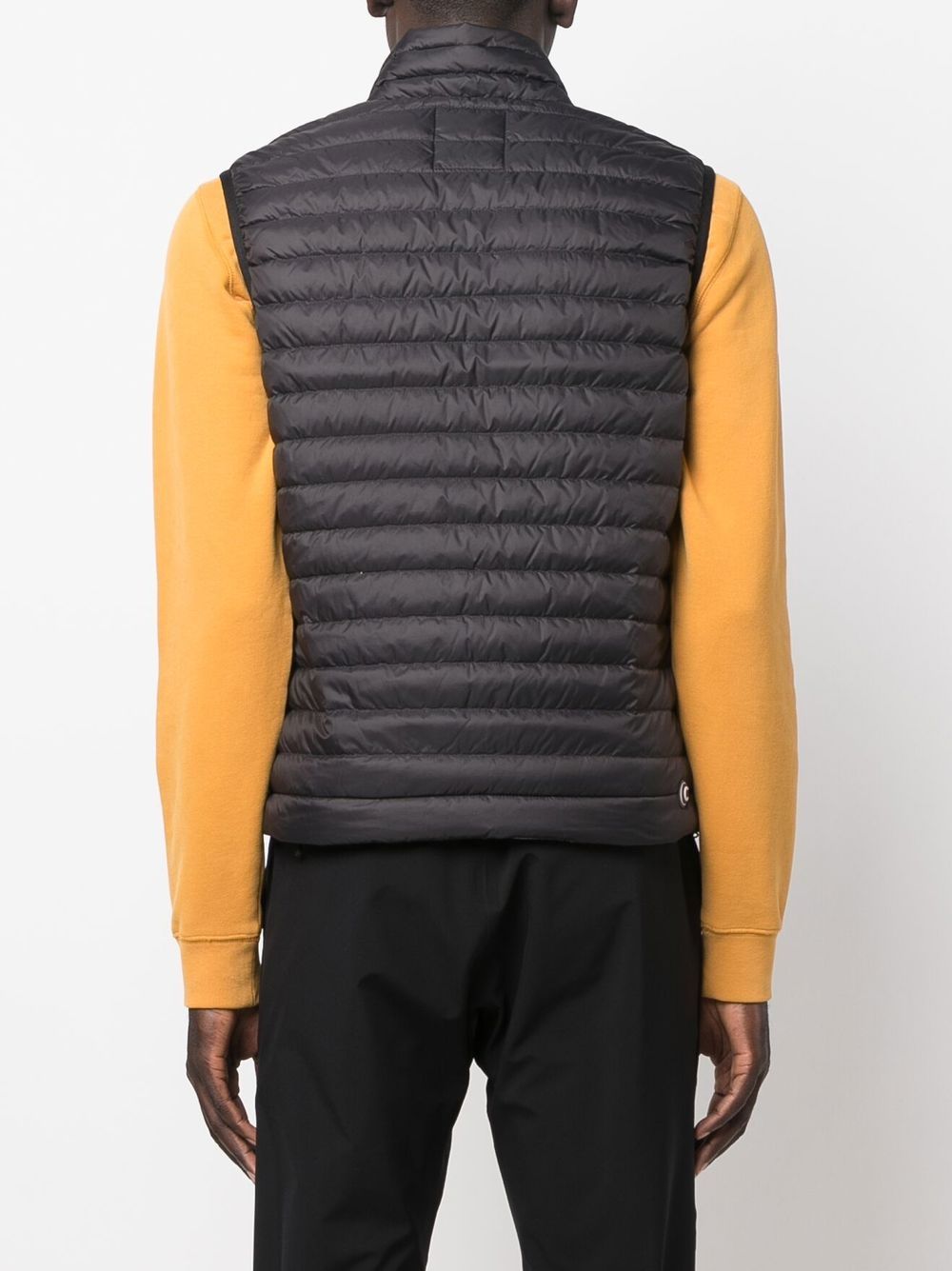 gilet matelassé avec patch logo