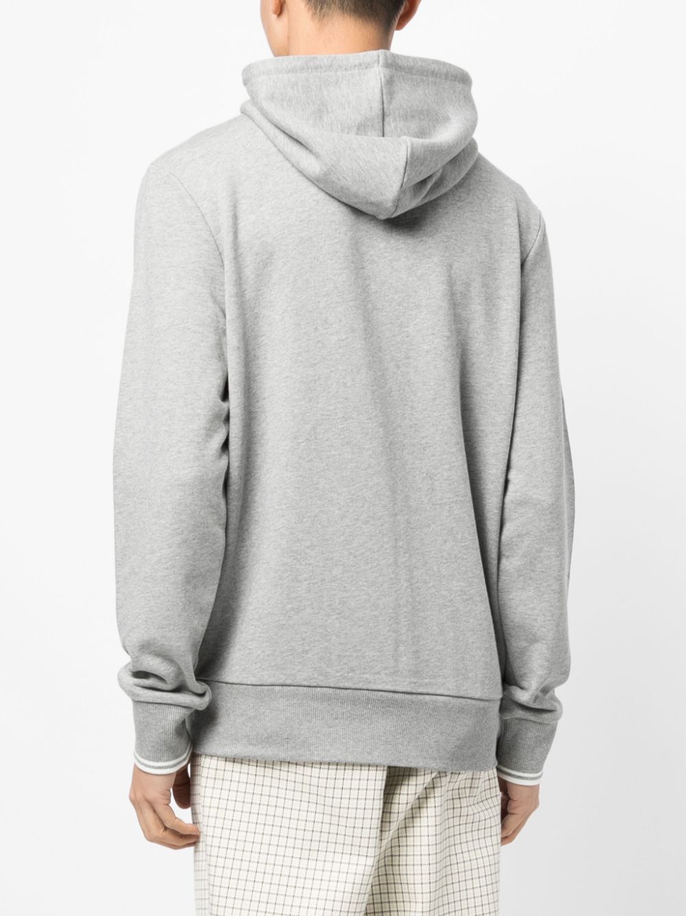 veste zippée avec logo brodé