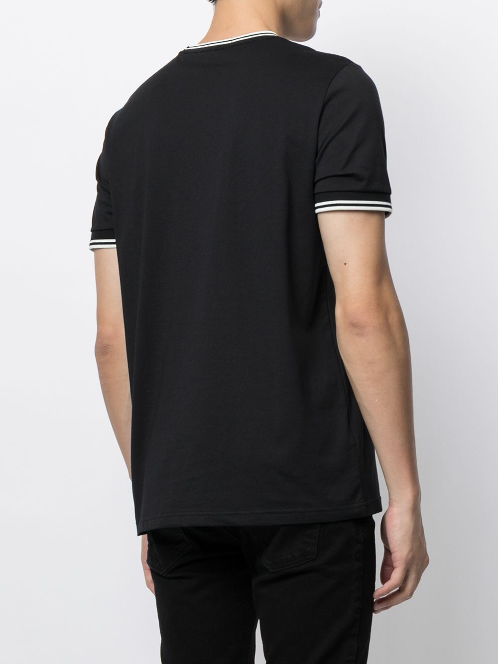 logo-embroidered cotton T-shirt