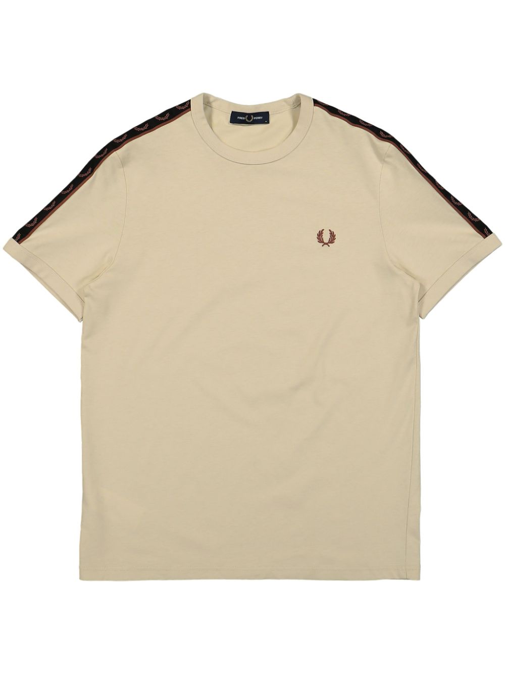 T-shirt à bandes contrastantes