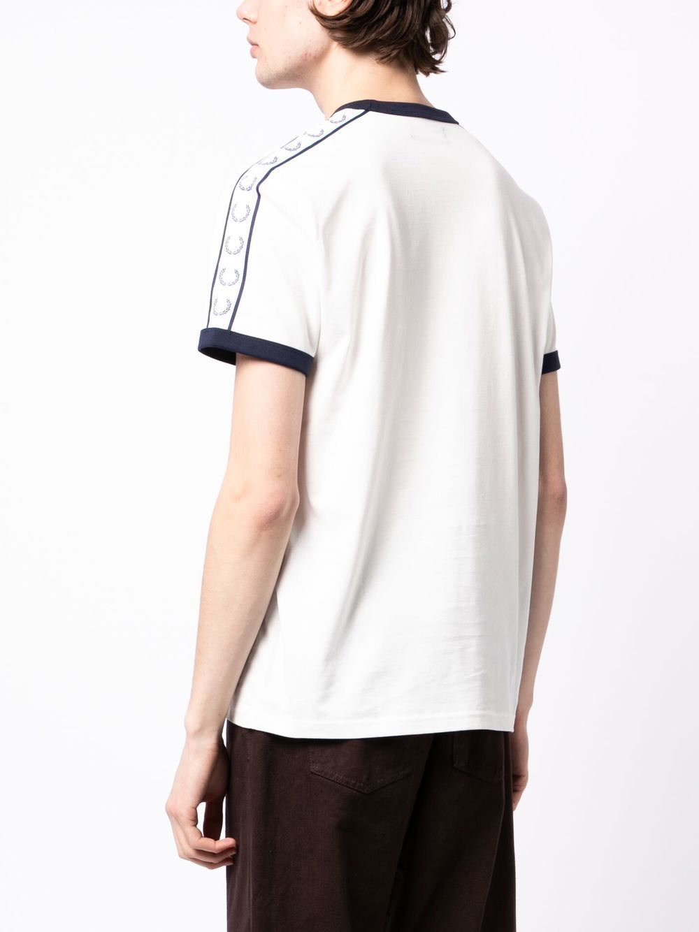 T-shirt ras du cou avec logo brodé