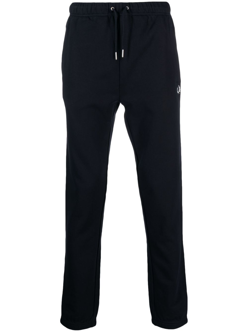 pantalon de survêtement en coton avec logo brodé