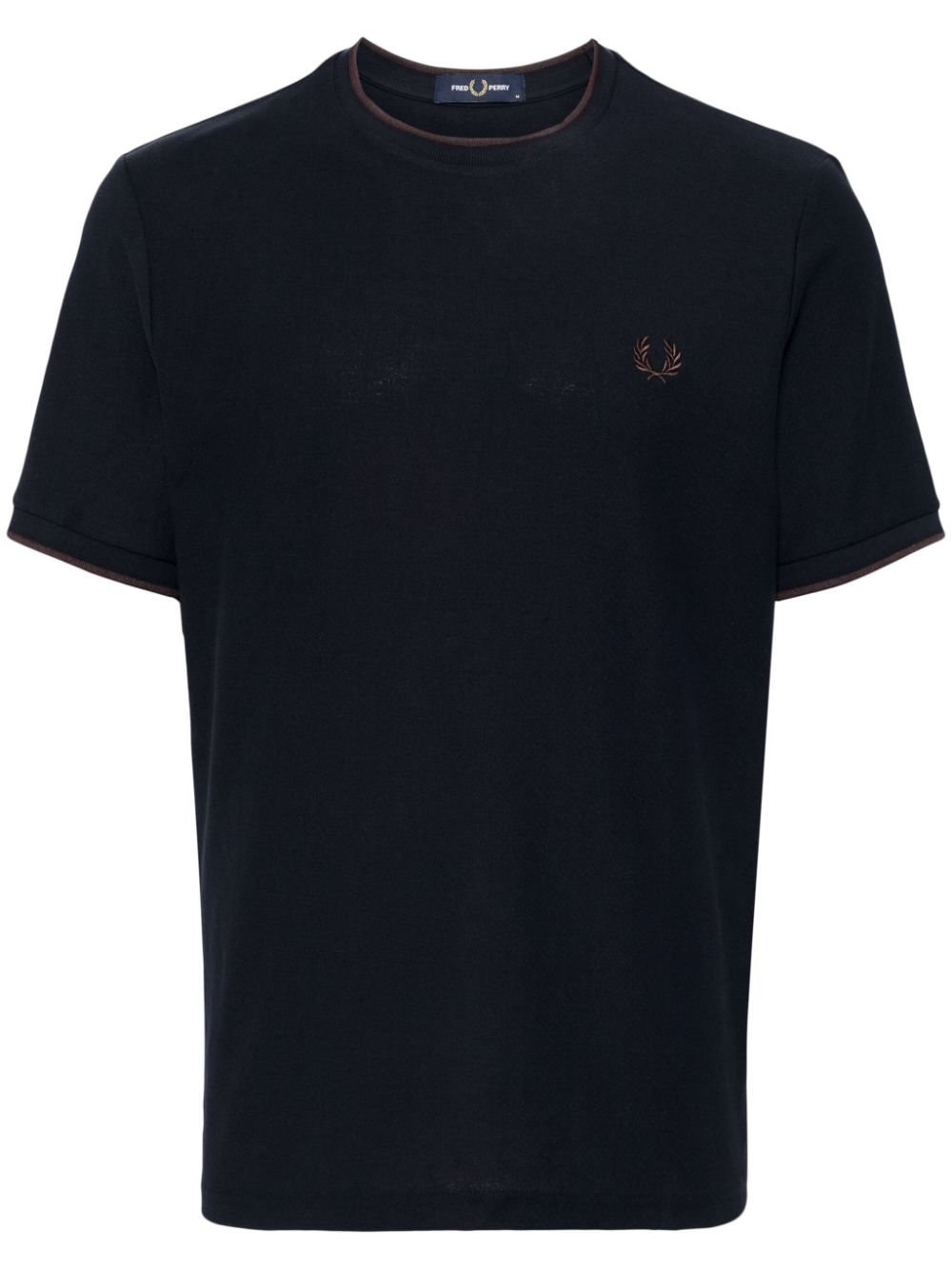 T-shirt en crêpe piqué