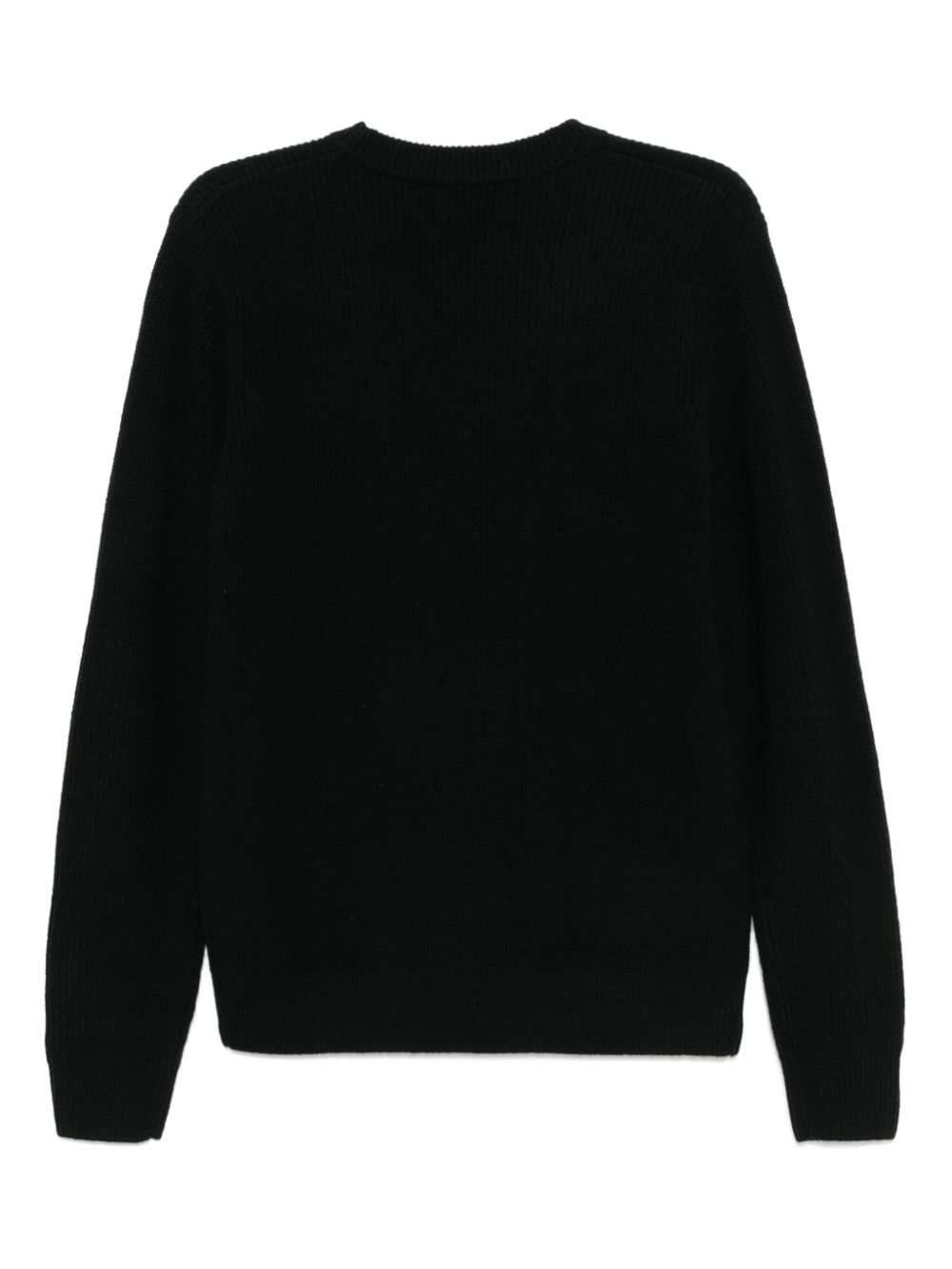 embroidered logo jumper