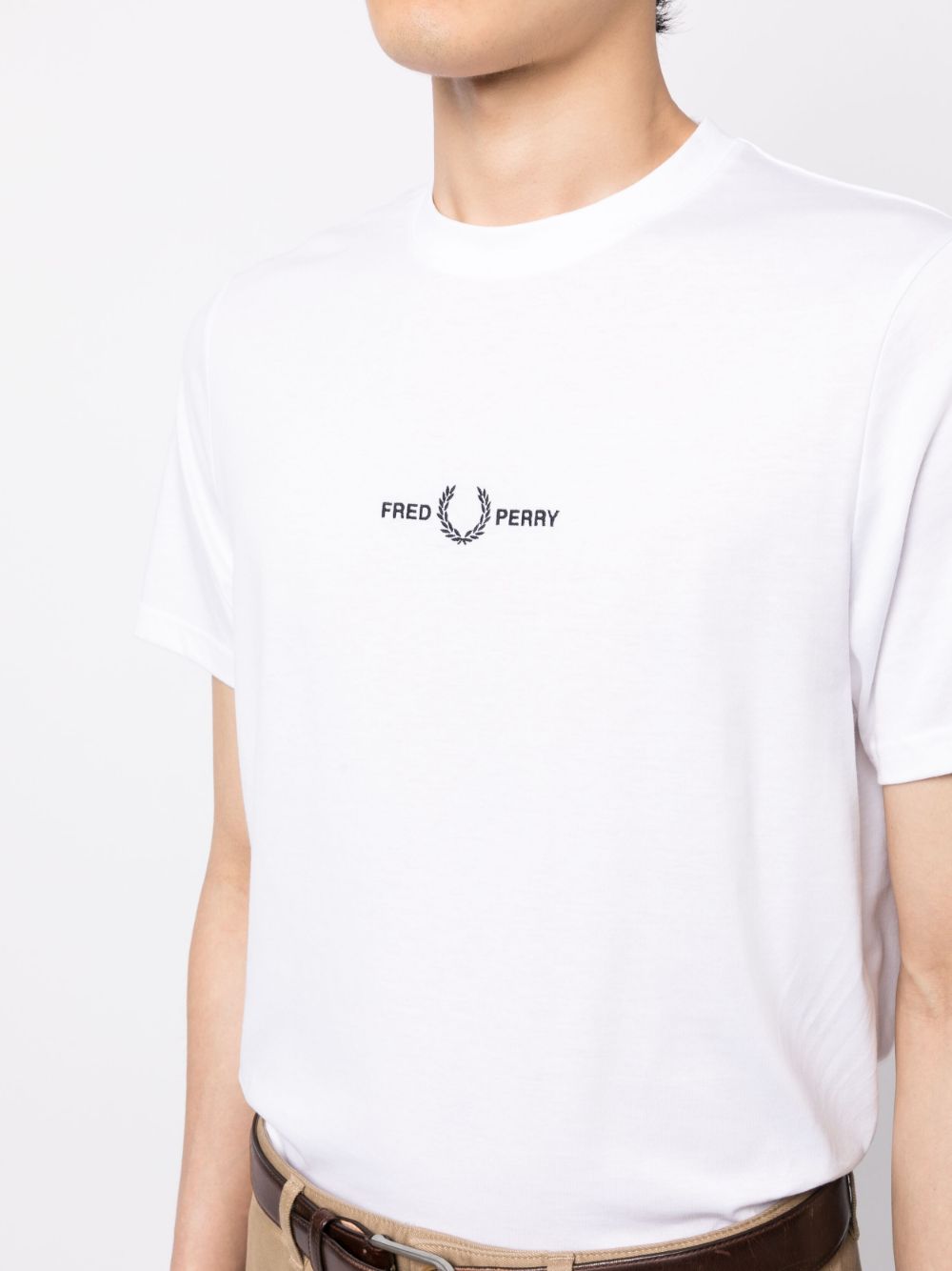 logo-print crew-neck T-shirt