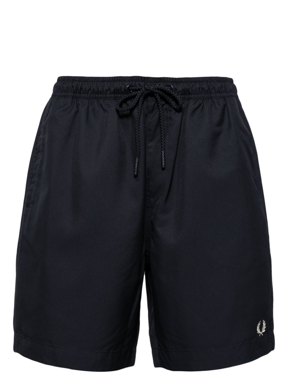 logo-embroidered swim shorts