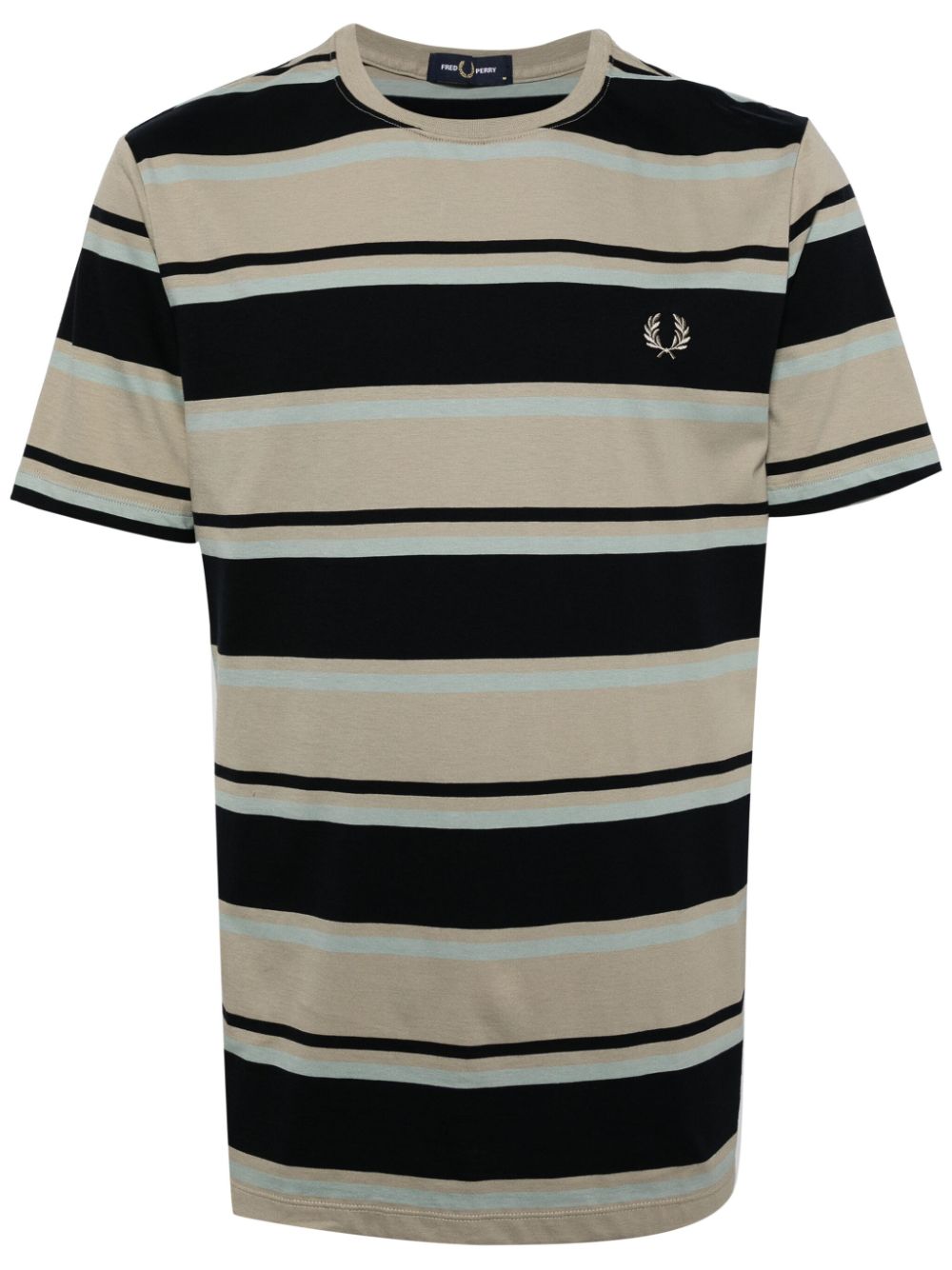 t-shirt en coton avec logo brodé