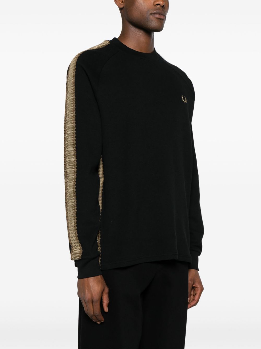 logo-embroidered cotton sweatshirt