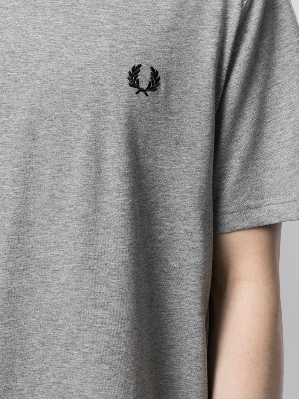 T-shirt à manches courtes avec logo brodé