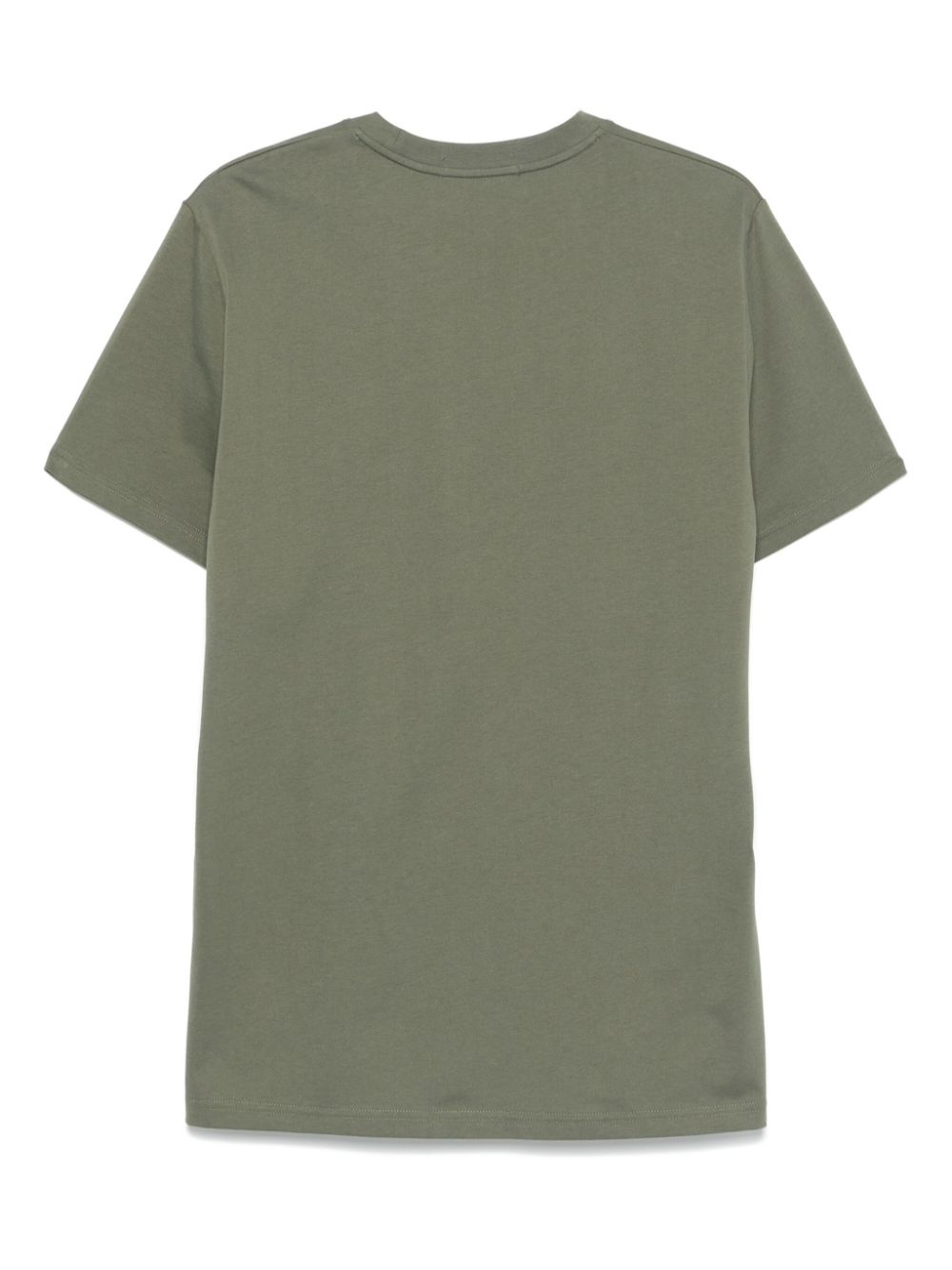 logo-embroidered T-shirt