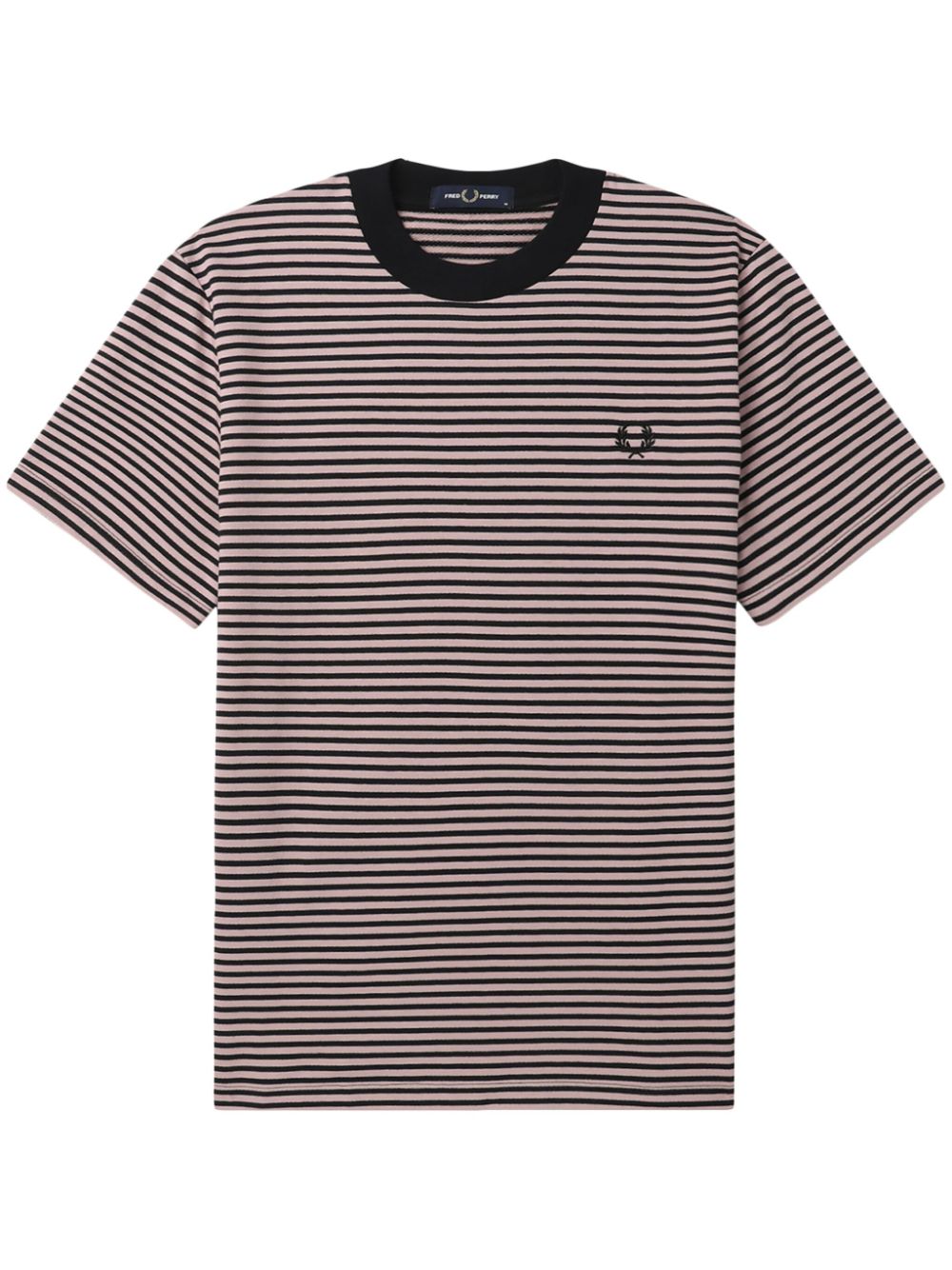 logo-embroidered cotton T-shirt