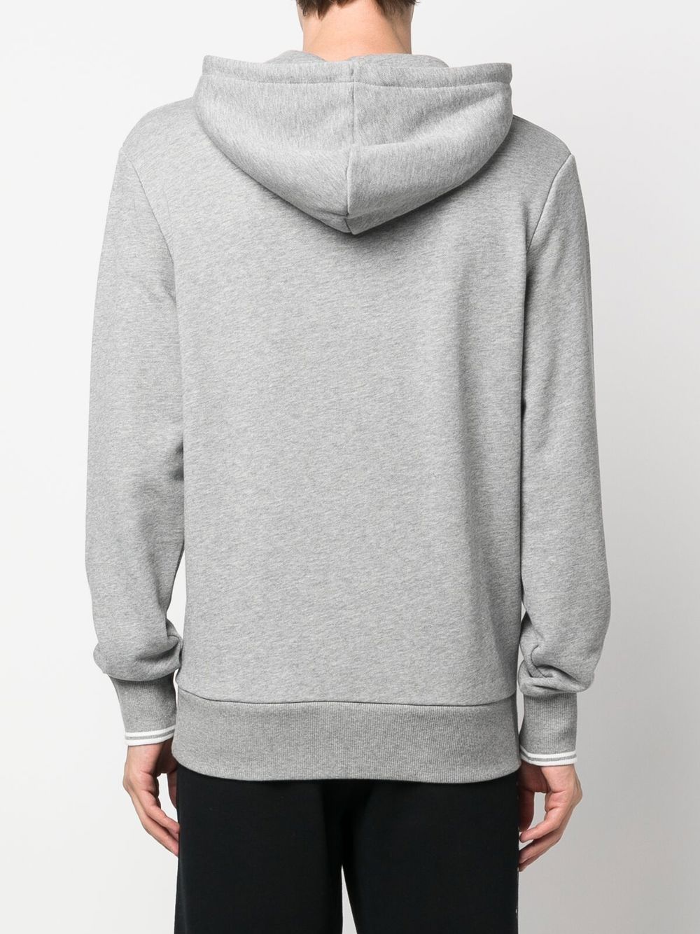 Sweat à capuche avec cordon de serrage et logo brodé