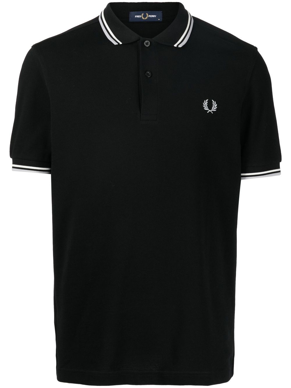 polo à manches courtes avec logo brodé