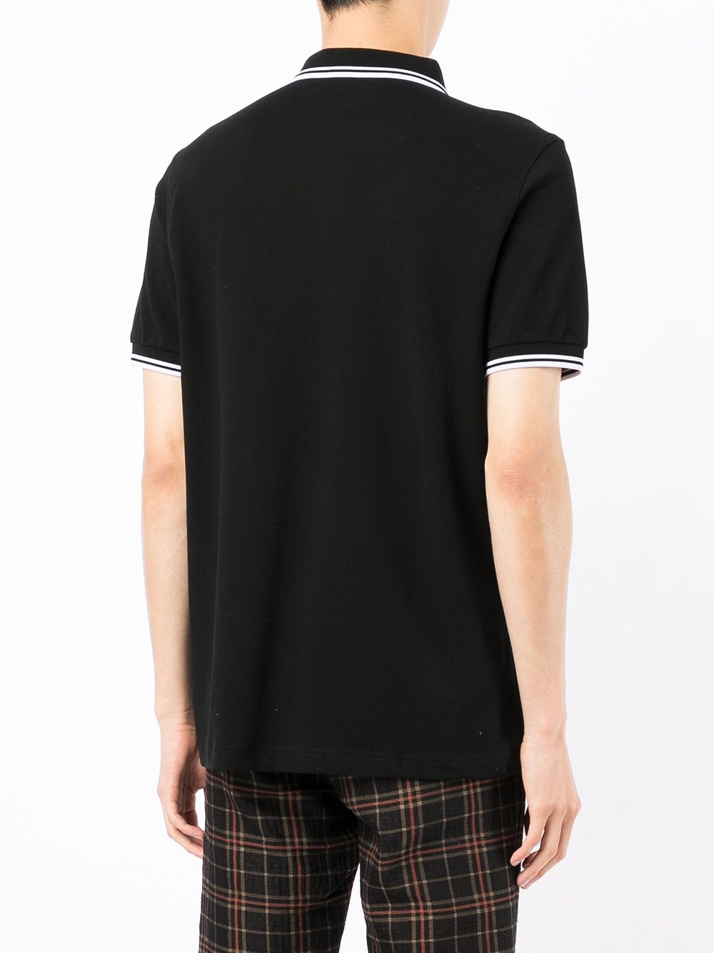 logo-embroidered polo shirt
