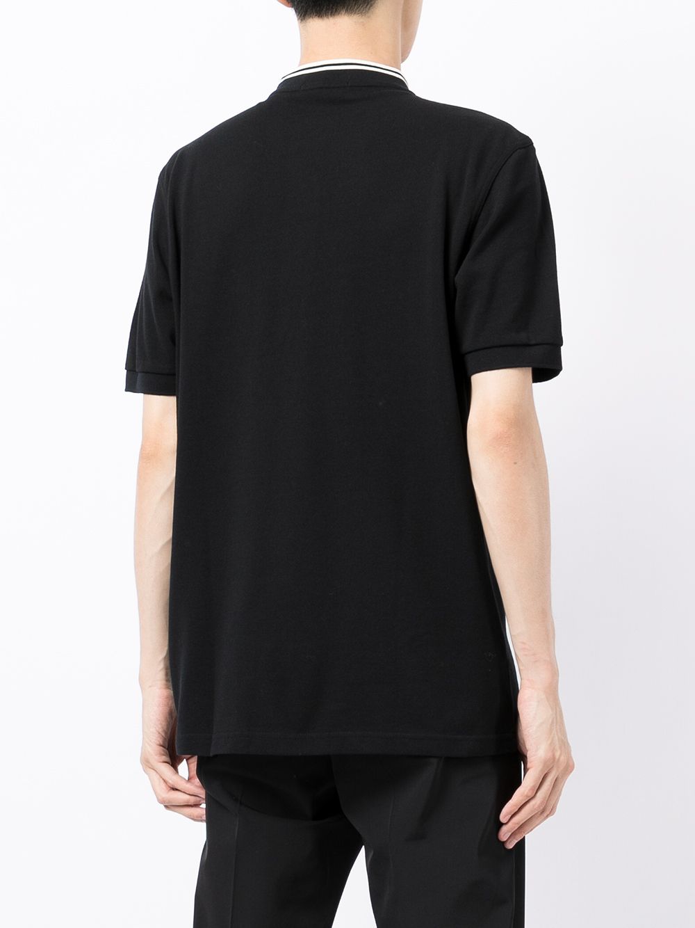 T-shirt polo avec logo brodé