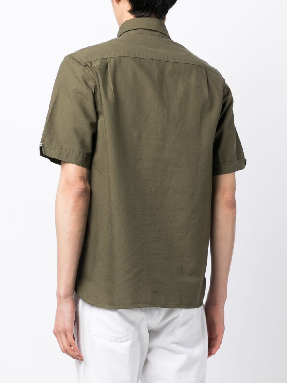 chemise en coton à manches courtes