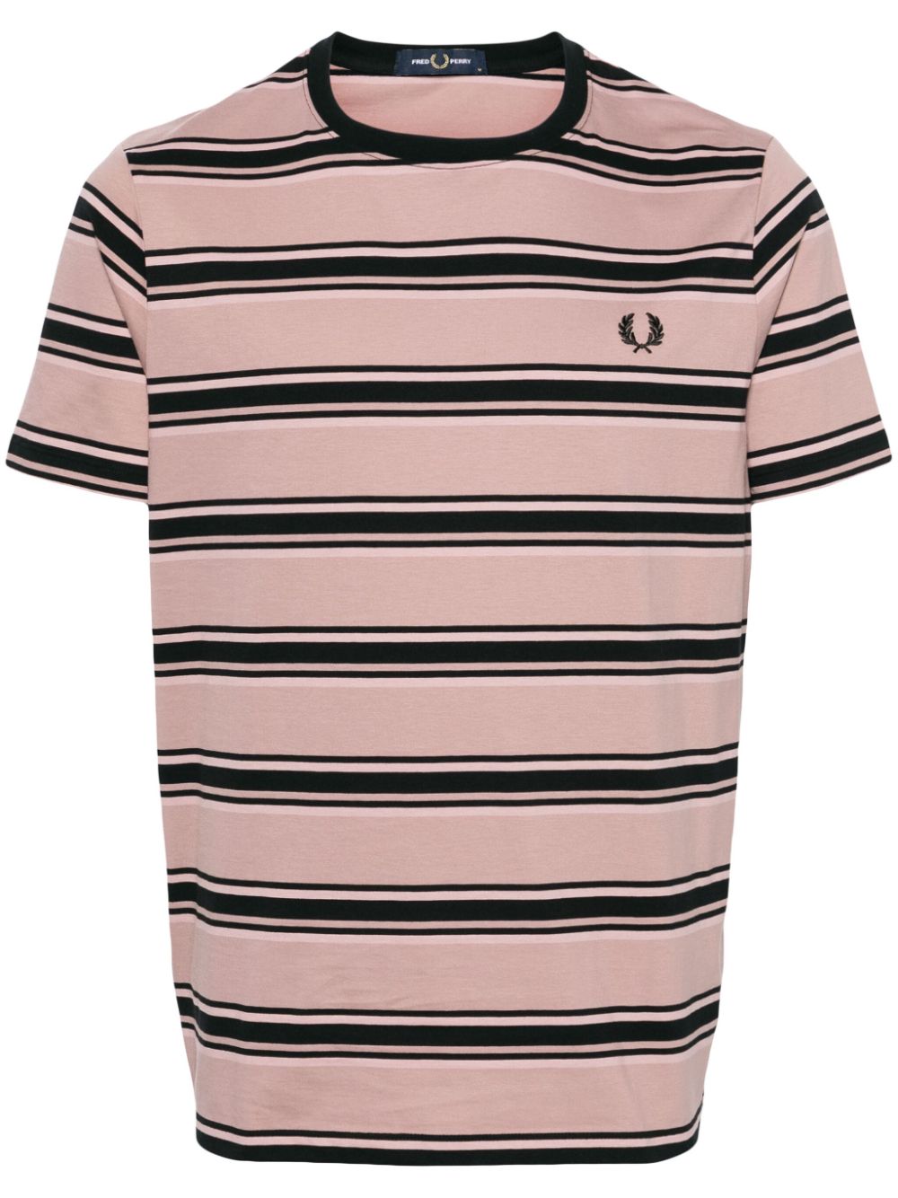 T-shirt en coton rayé