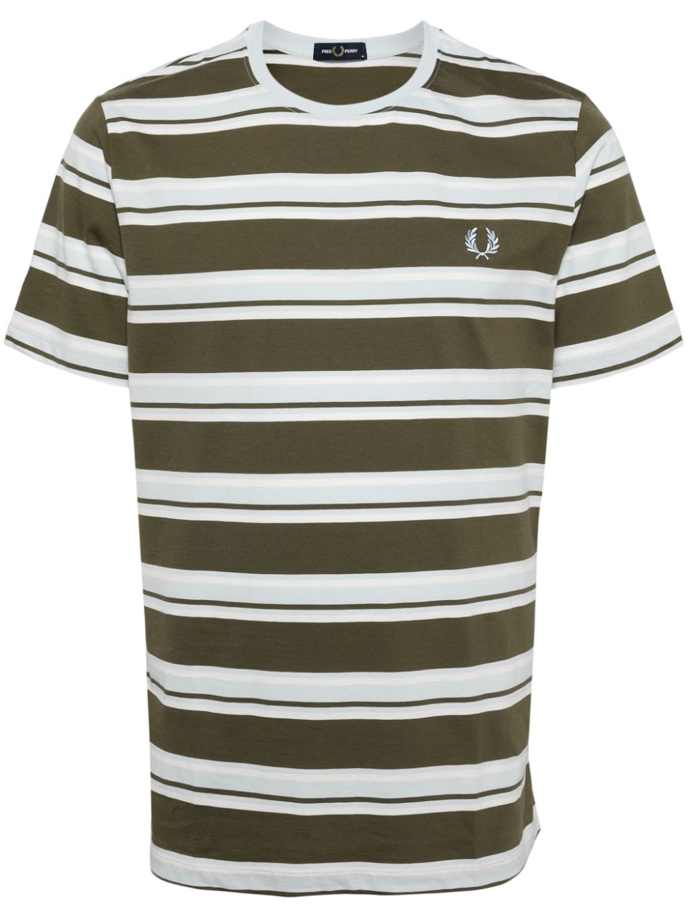t-shirt en coton avec logo brodé