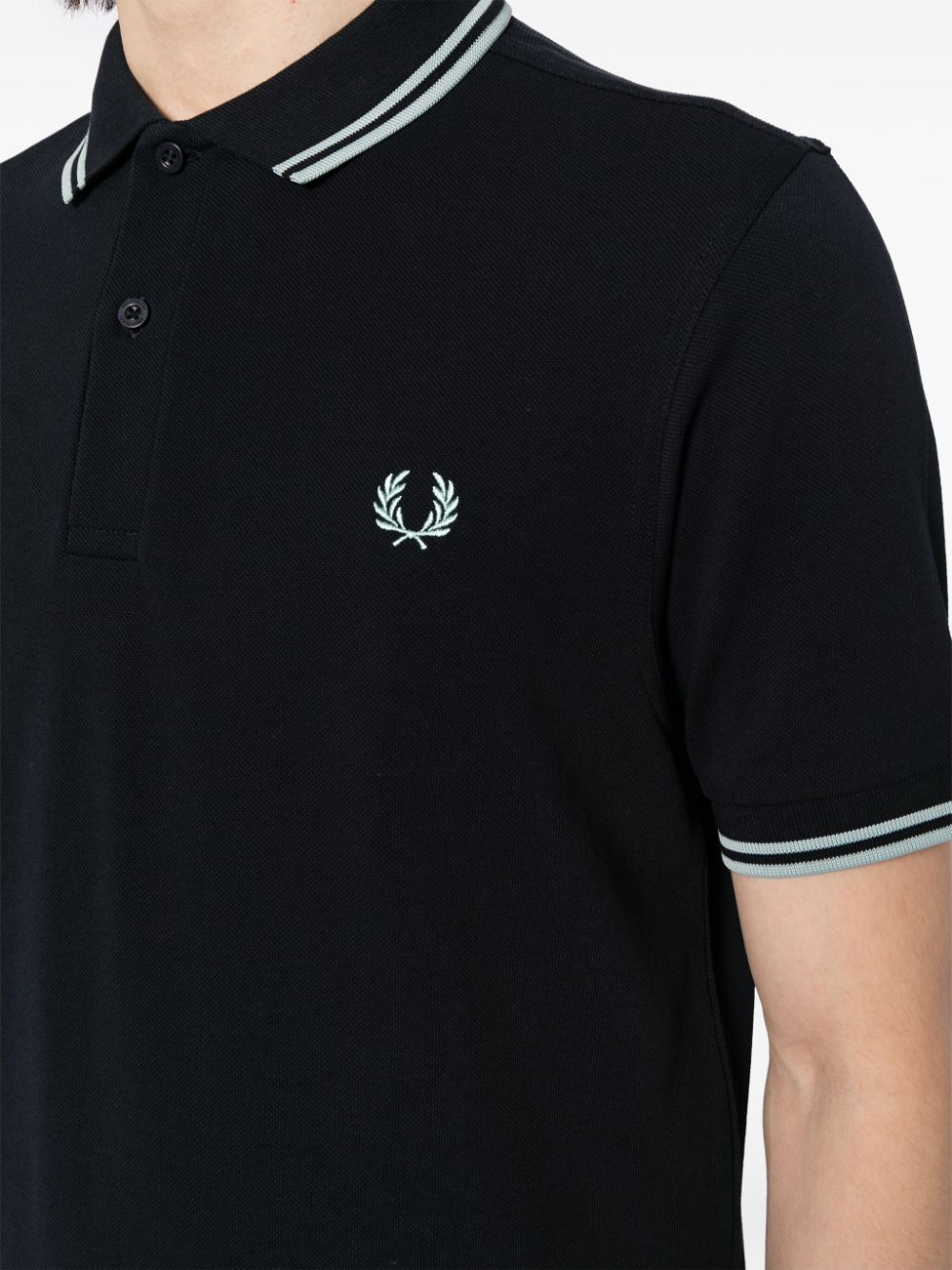 Polo à double liseré M3600