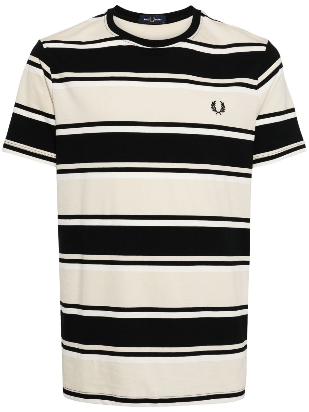T-shirt en coton rayé
