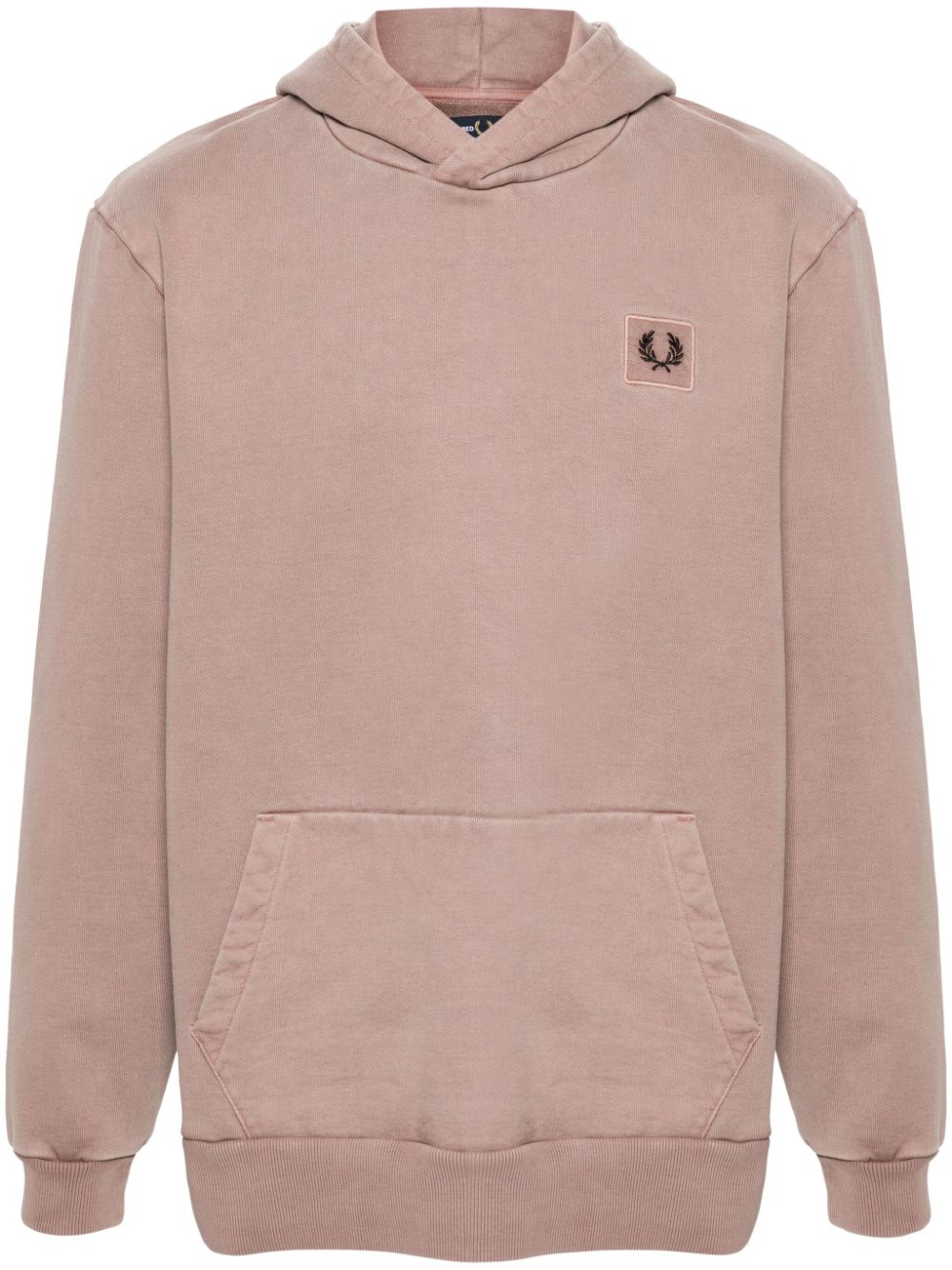 Sweat à capuche avec logo appliqué