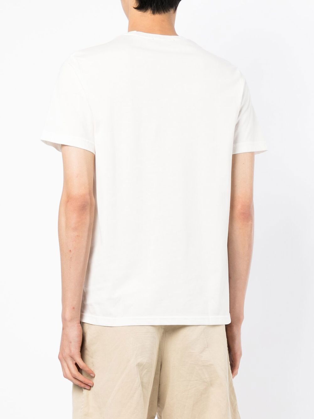 T-shirt en coton avec logo brodé