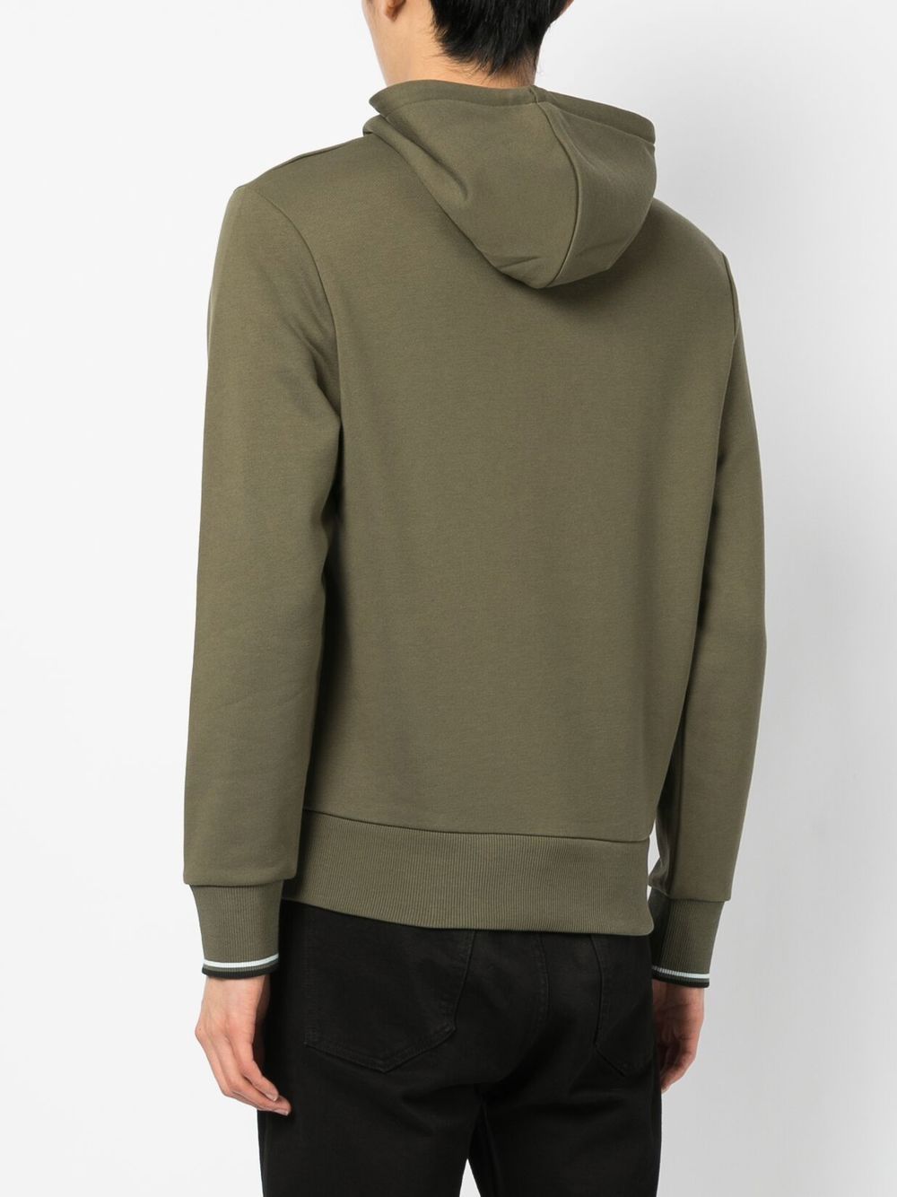 Sweat à capuche avec cordon de serrage et logo brodé