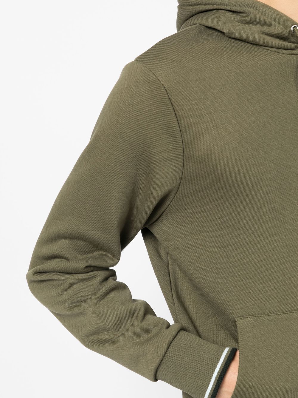 Sweat à capuche avec cordon de serrage et logo brodé