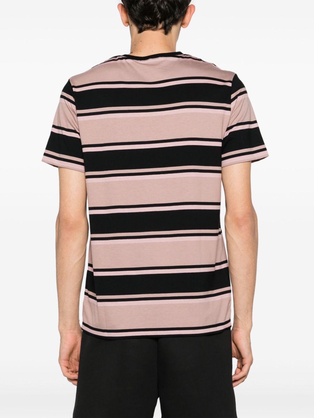 T-shirt en coton rayé