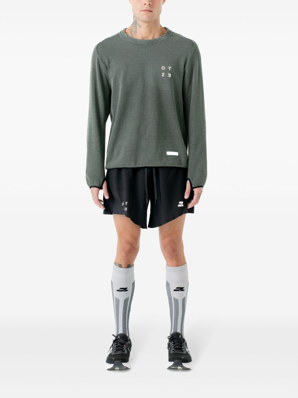 T-shirt gaufré thermique