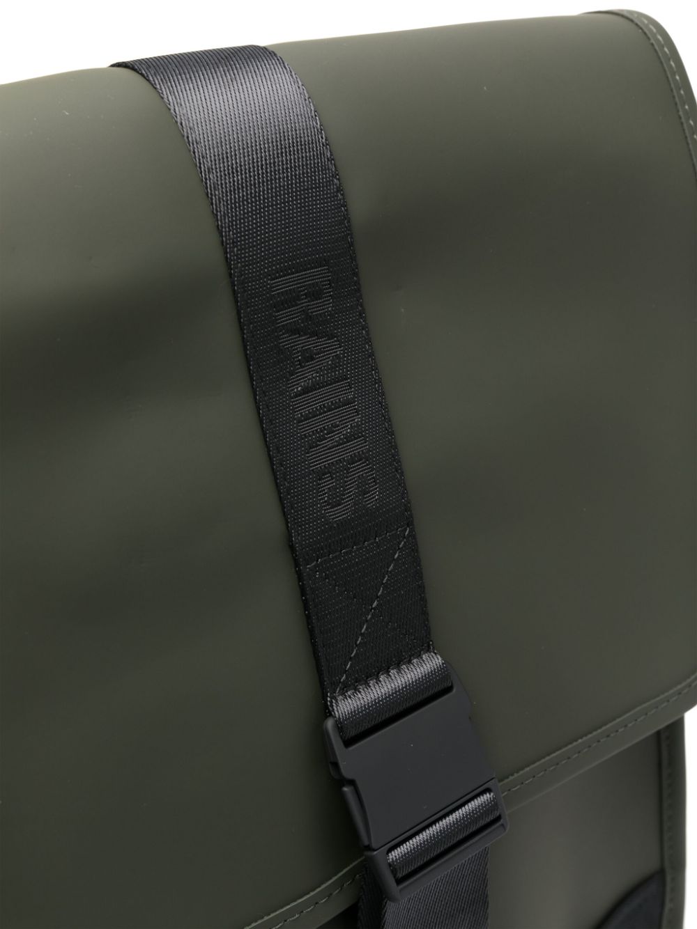 Trails logo-debossed backpack