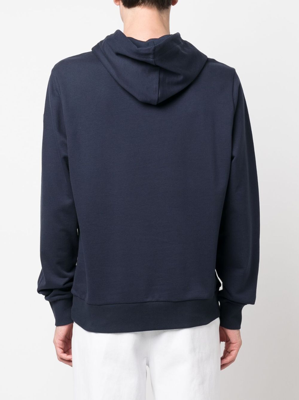 Sweat à capuche en coton avec logo imprimé