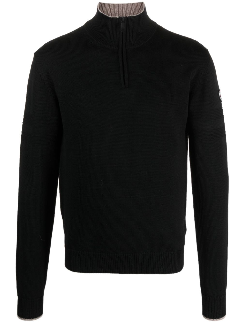 half-zip sweater