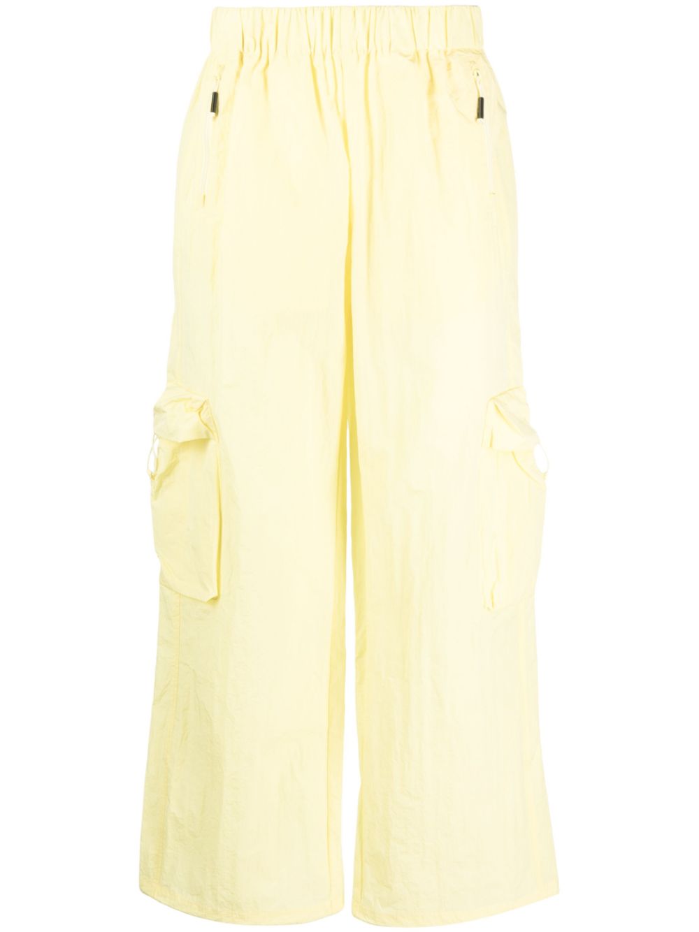 straight-leg cargo trousers