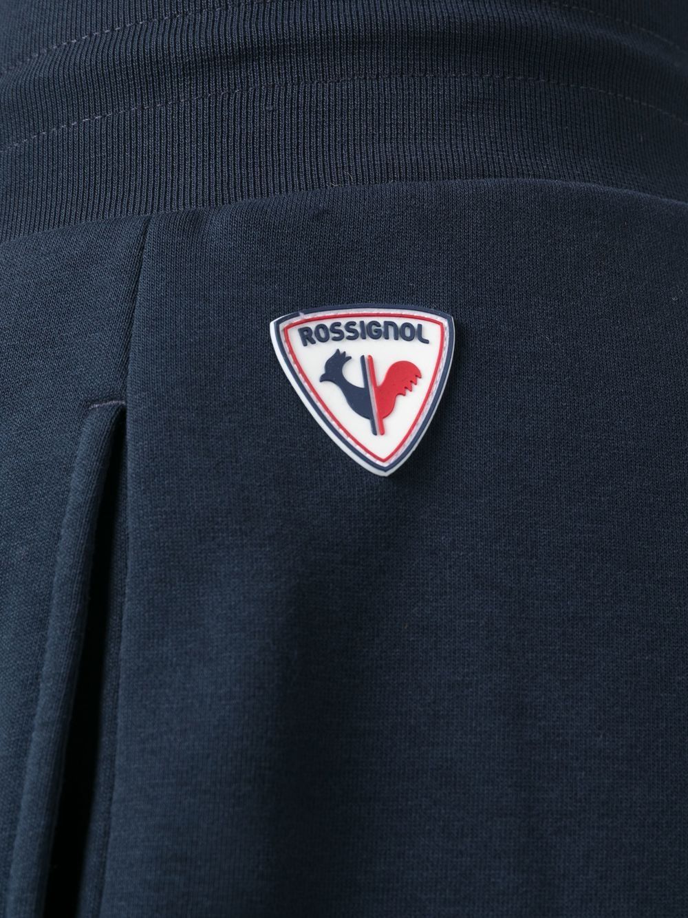pantalon de survêtement en polaire avec patch logo