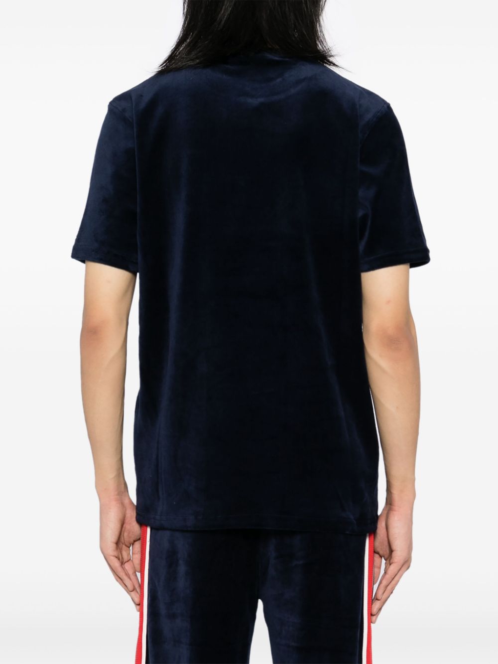 logo embroidered short sleeves T-shirt
