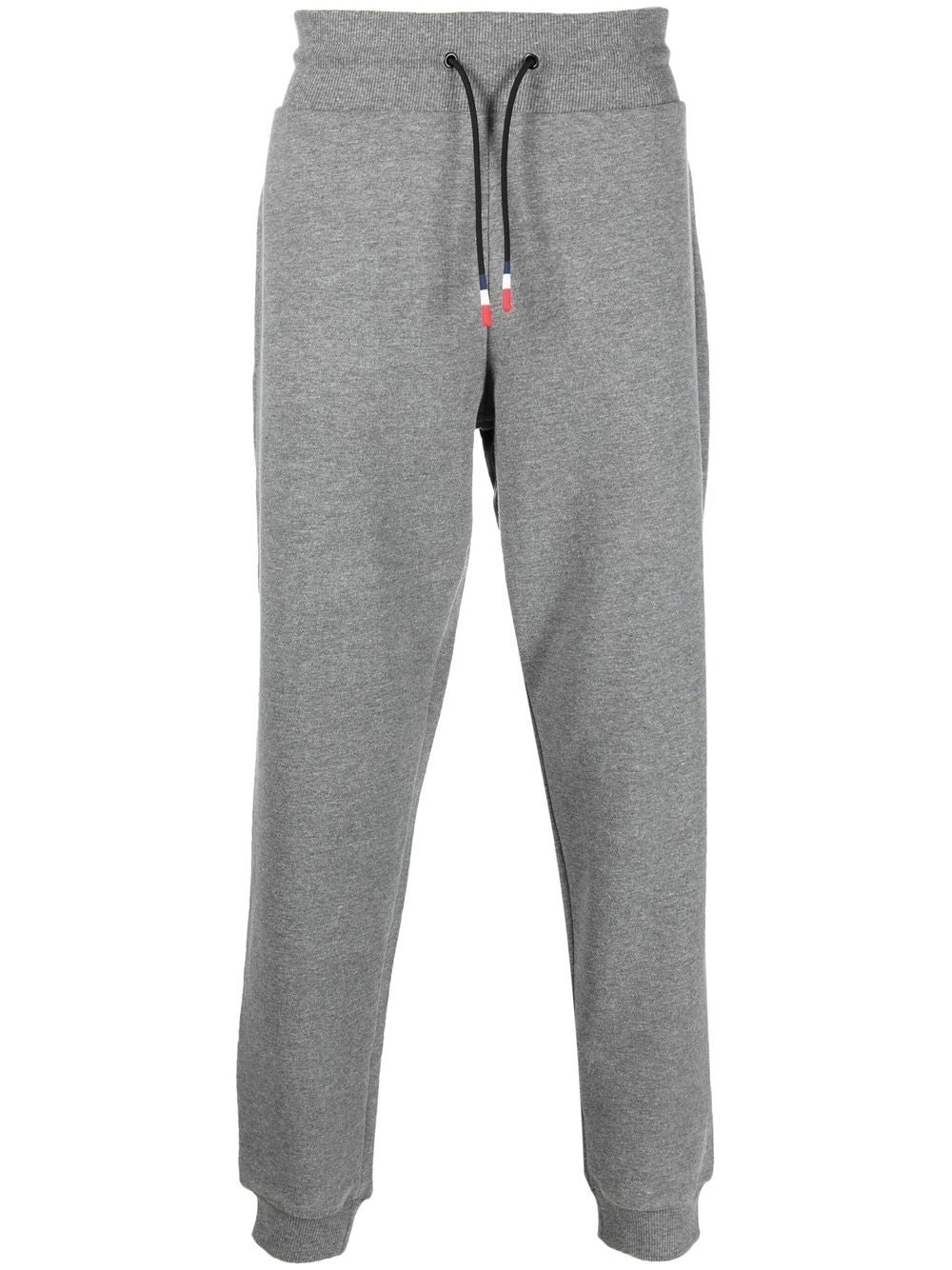 pantalon de survêtement en coton avec patch logo