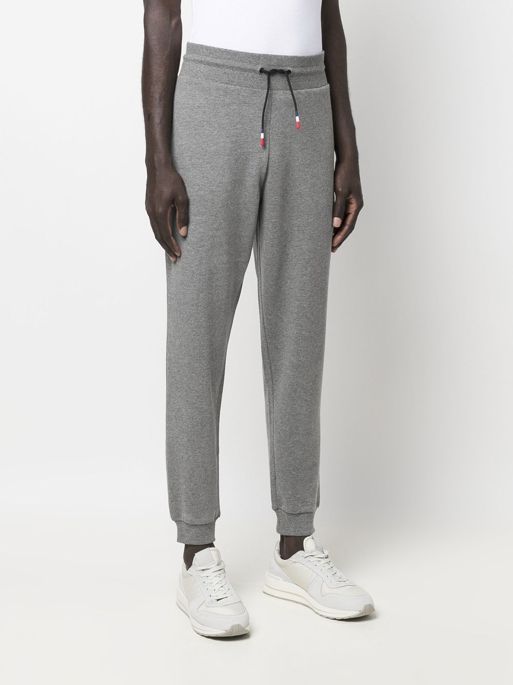 pantalon de survêtement en coton avec patch logo
