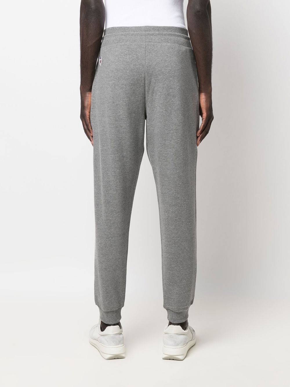 pantalon de survêtement en coton avec patch logo