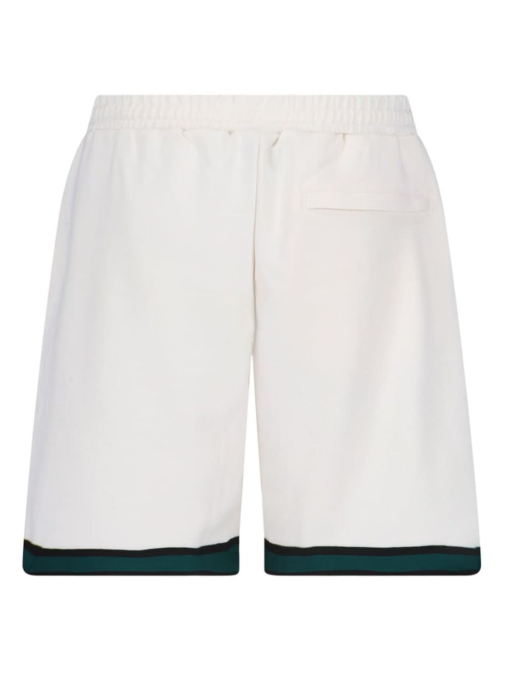 logo-print track shorts