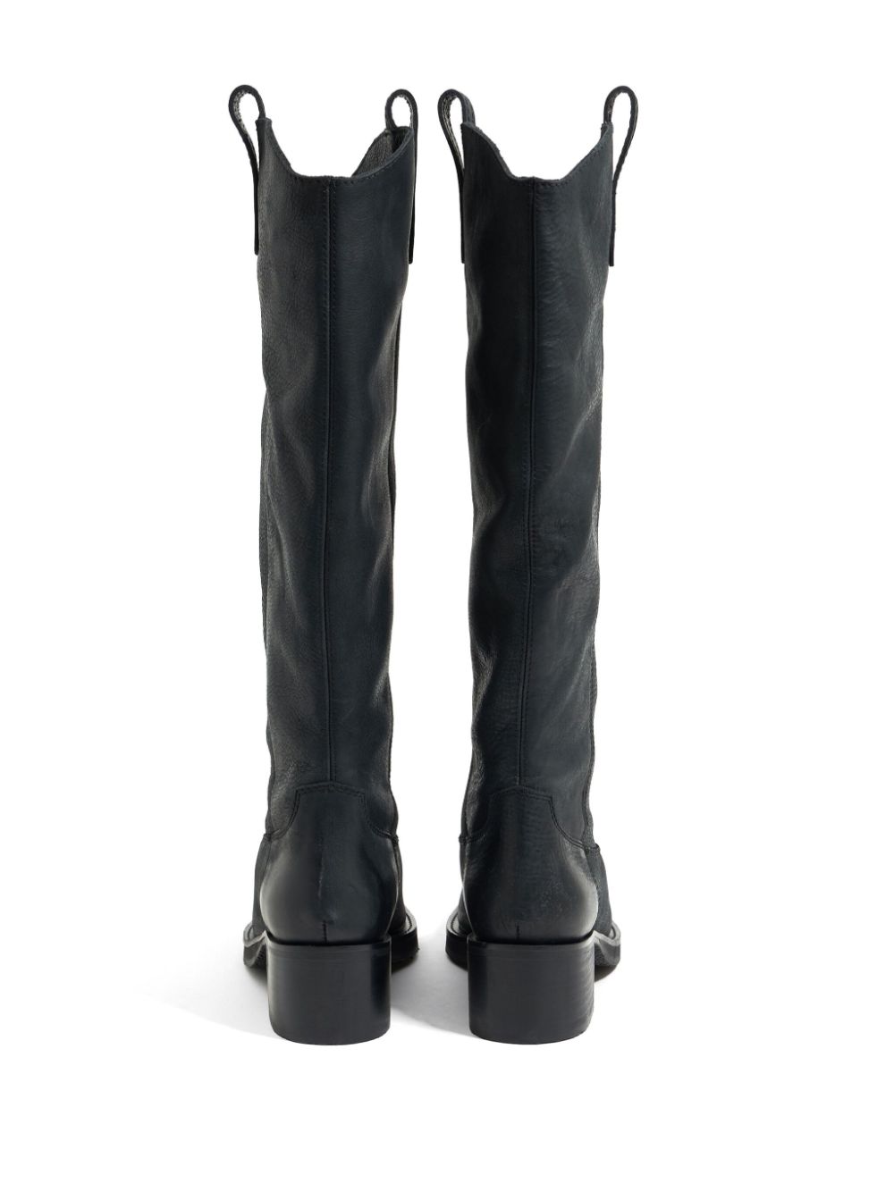 45mm leather cowboy boots