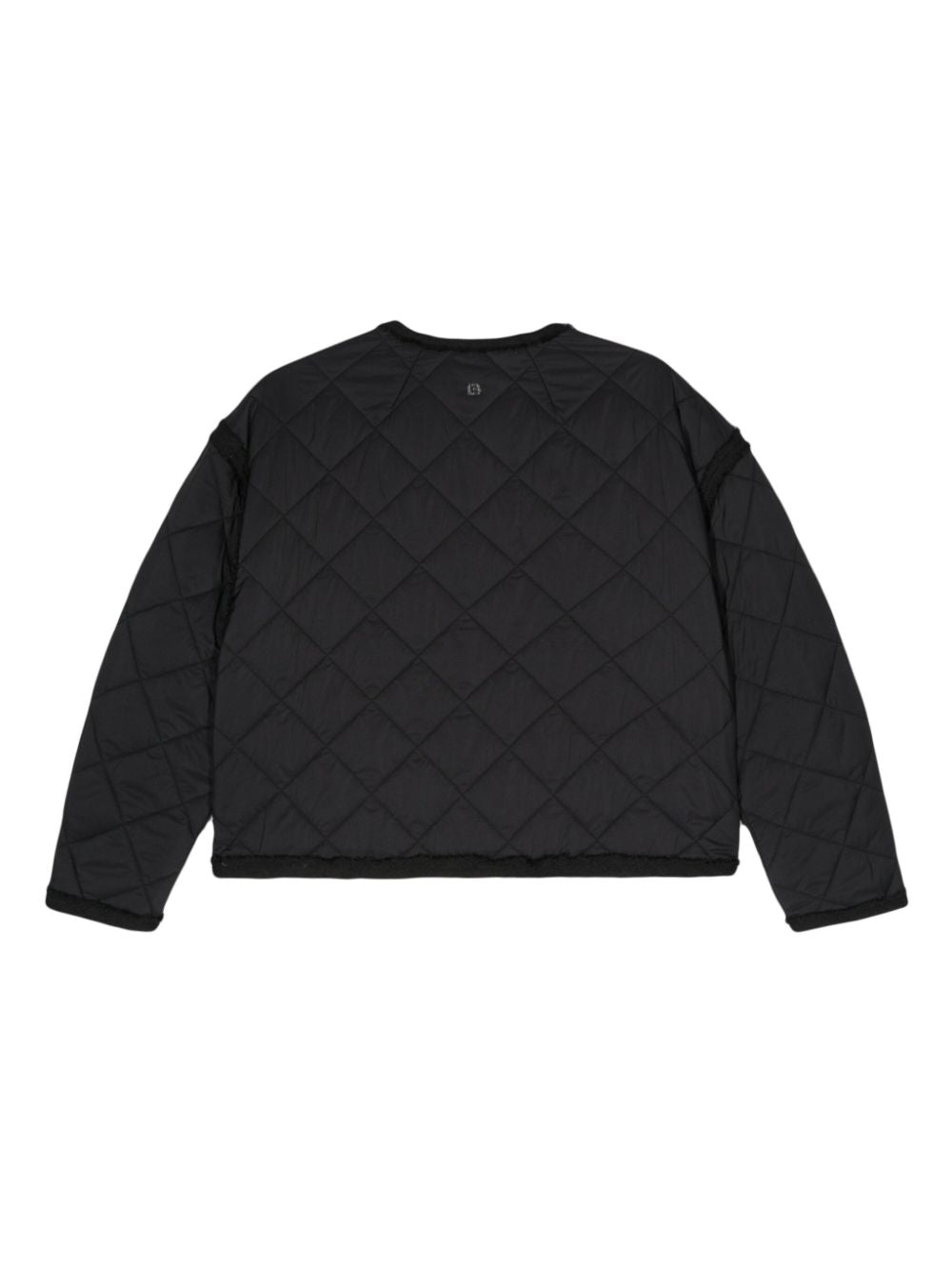 veste matelassée à épaules tombantes