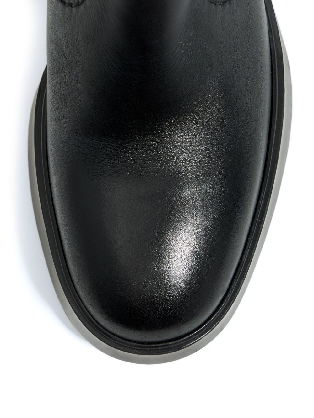 leather Chelsea boots