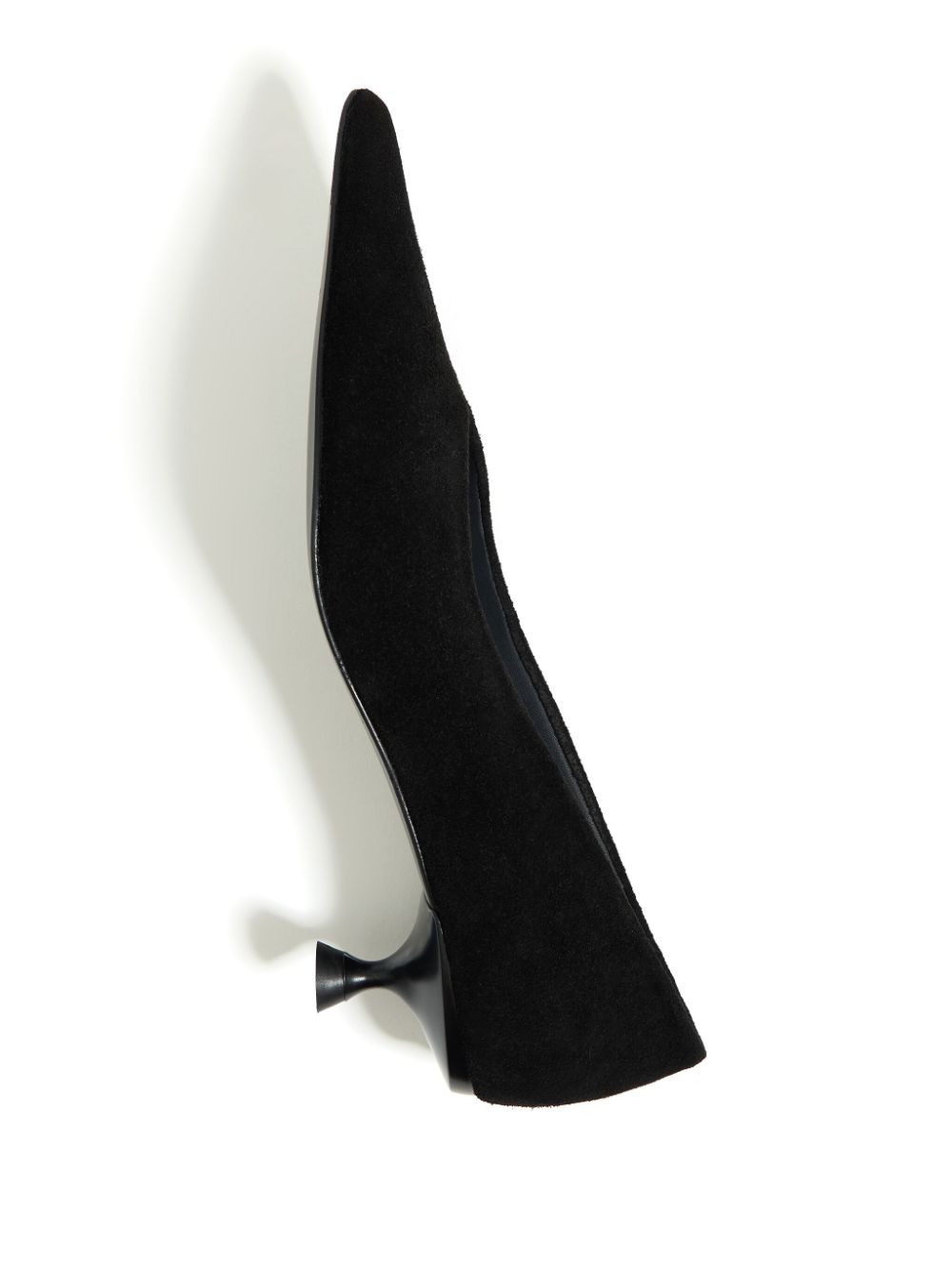 45mm suede pumps