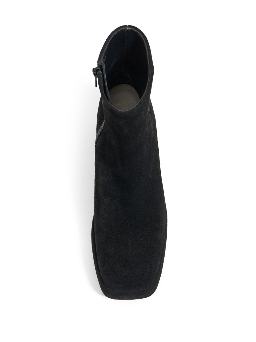 95mm suede ankle boots